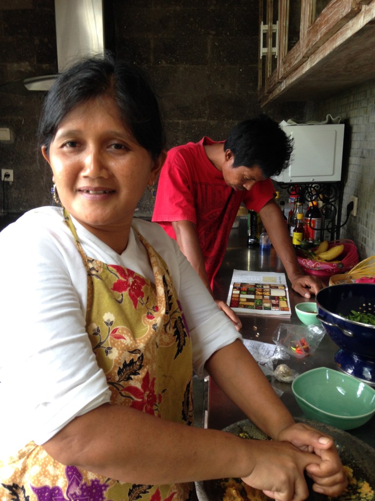 Made 1 works mortar and pestle